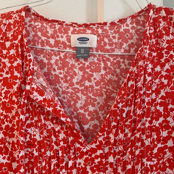 Old Navy Breezy Summer Long Sleeve Poppy Print Dress 🌹 - Picture 2 of 2